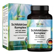 Produktabbildung: HERBIOS Schilddrüsen-Komplex 180 Kapseln für 6 Monate 180 St