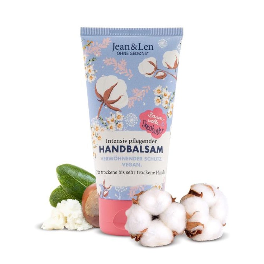 Jean & Len – Handbalsam Baumwolle & Sheabutter 75 ml