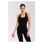 SPORT-JUMPSUIT REVA SCHWARZ OFFENER RÜCKEN AUSGESTELLT 1 St