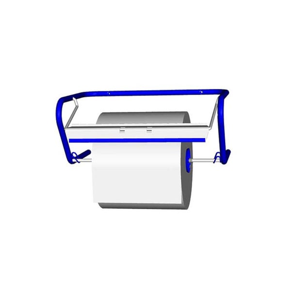 Fripa Wandhalter für Putzrollen 33,5 x 23,5 x 52,5 cm, blau, 2 Stück 2 St