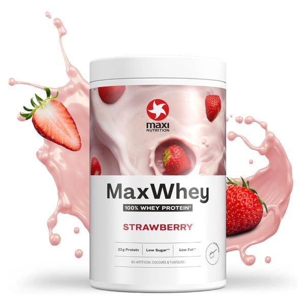 MaxiNutrition MaxWhey Strawberry DS, 420 g 3 St