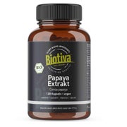 Biotiva Papaya Extrakt Kapseln Bio 72 g