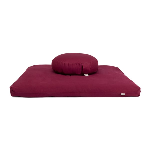 bodhi Medi-Set ECO: Meditationskissen Rondo + Zabuton 1 St