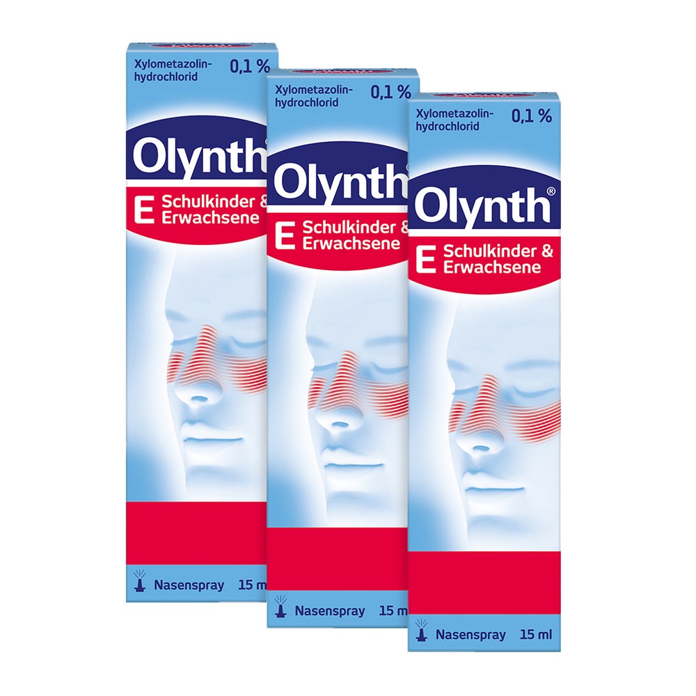 Olynth 0,1% Dosierspray Set 3X15 ml