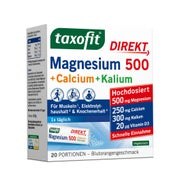 taxofit® Magnesium 500+Calcium+Kalium Direkt 20 St