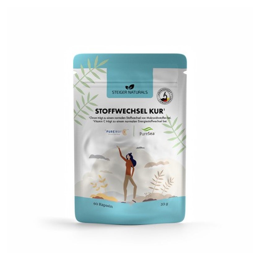 Steiger Naturals Stoffwechselkur Kapseln 60 St