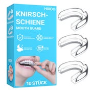 HIXO Knirscherschiene Aufbissschiene BPA-frei (Knirschschiene) 10 St