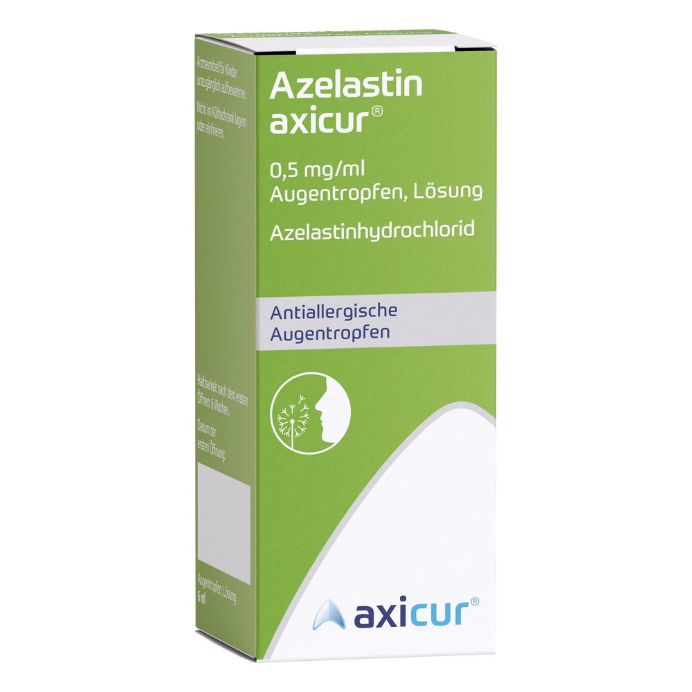 Azelastin Axicur 0,5 Mg/ml Augentropfen Lösung 6 ml