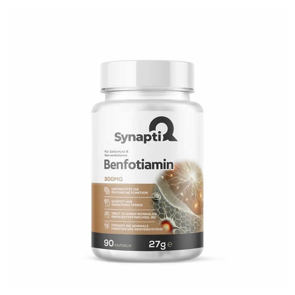 SynaptiQ® Benfotiamin – Zellschutz & Nervenbalance 300 mg 27 g