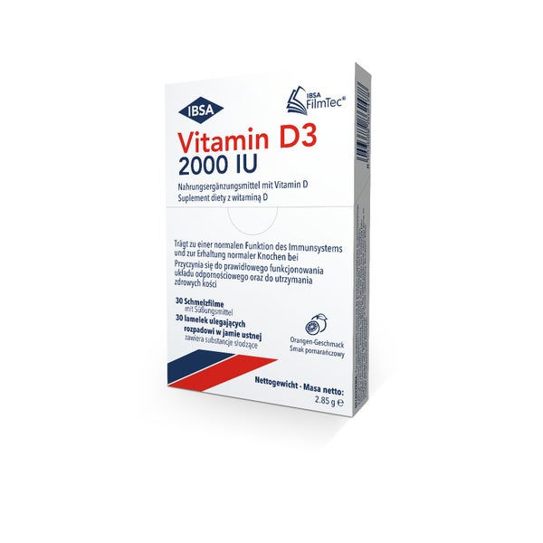 Vitamin D3 2000 I.e. Schmelzfilm 30 St