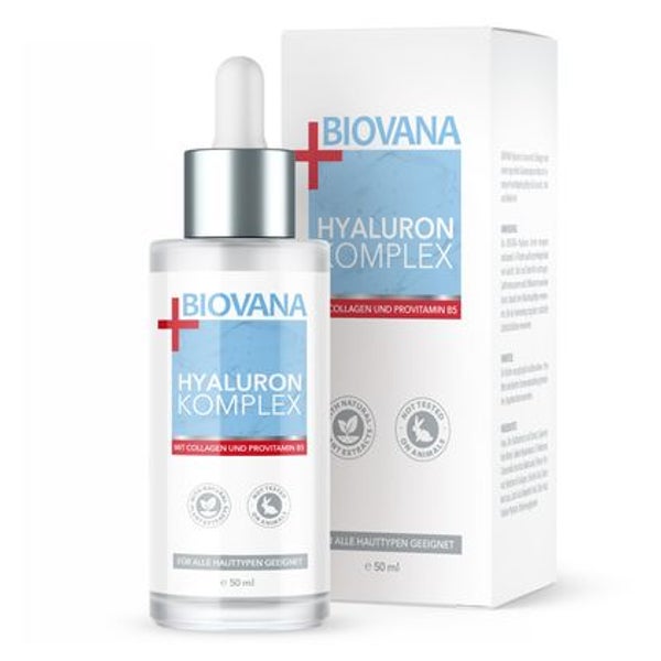 Biovana Hyaluron Komplex | Feuchtigkeitsserum 50 ml