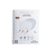 Moonlex FFP2 Maske 5-lagig einzeln foliert weiß - Made in Europe 50 St