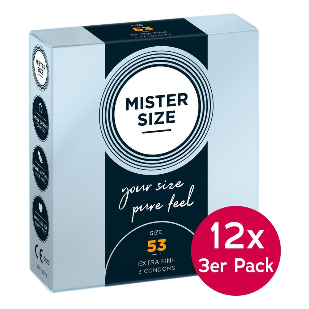 Mister Size Tray 53mm 12x 3 St