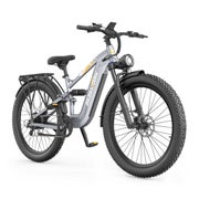 ZAZAWORK CF500 Elektro-Mountainbike, 48V 20Ah Akku,Silber 1 St