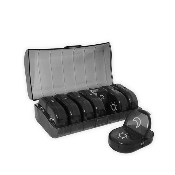 Frohbach 7-Tage-Tablettenbox mit 2 Fächern 1 St