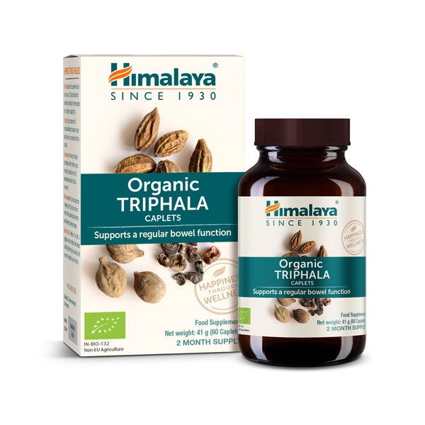 Himalaya Bio Triphala für Verdauung & Darmfunktion, 60 Tab. 60 St