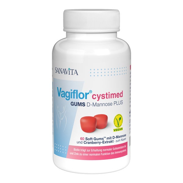 Vagiflor Cystimed Gums D-mannose Plus 60 St