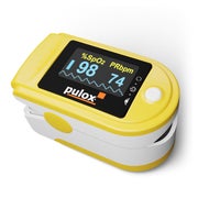 Pulox PO-200 Solo - Finger-Pulsoximeter - Gelb 1 St