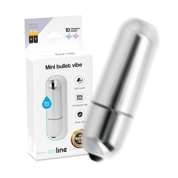 Online - Mini-vibrator Silber 1 St