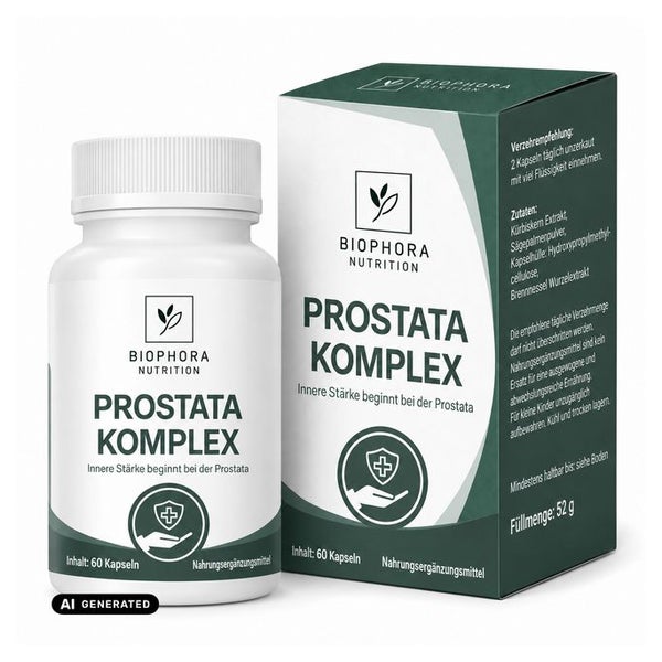 BIOPHORA Prostata Komplex für Frauen & Männer | Rezeptfrei 60 St