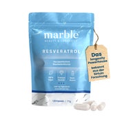 marble Resveratrol – pflanzlicher Premium-Komplex aus dem japanischen Staudenknöterich 120 St