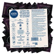 «Chocolate» - 100 transparente Kondome mit Schokoladenaroma (100 Kondome) 100 St
