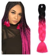 Haarverlängerung Braiding 24 Inch (Pack of 1) Schwarz bis Pf 1 St
