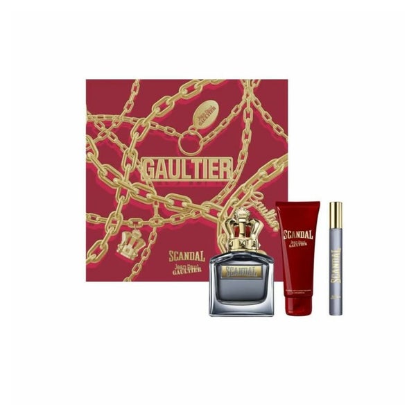 Jean Paul Gaultier Scandal for Him EdT 100ml Set 3 Artikel 0,003 l
