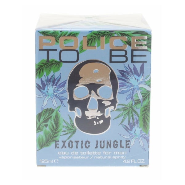 Police To Be Exotic Jungle Man Eau De Toilette Spray 125ml 0,125 l