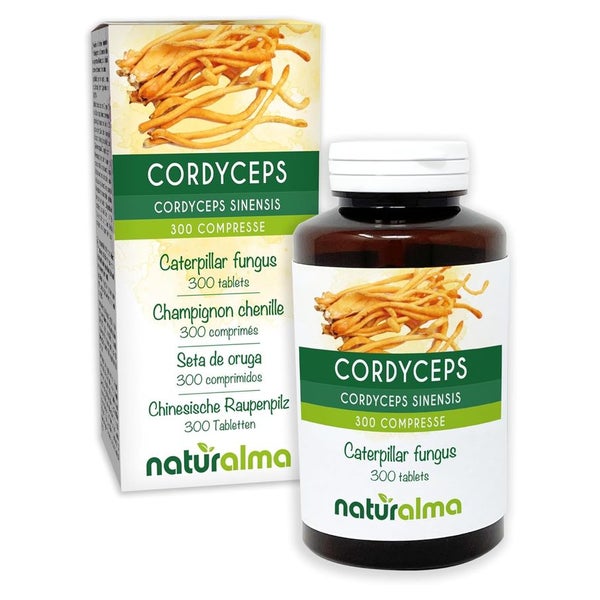 Naturalma Chinesische Raupenpilz Cordyceps Tabletten 300 St