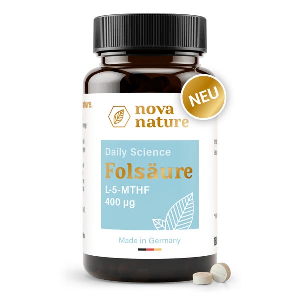 Folsäure bioaktiv - von NovaNature® 180 St