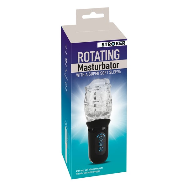 Stroker - Masturbator mit rotierendem Soft Sleeve-Cup 1 St