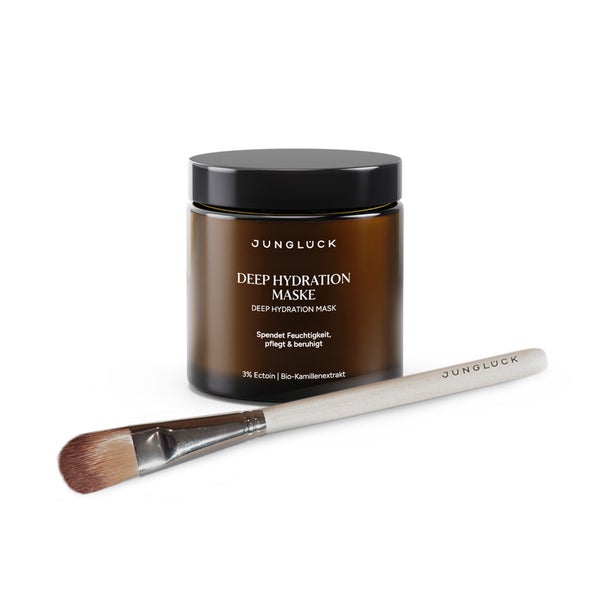 JUNGLÜCK Deep Hydration Maske + Pinsel Kombi