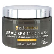 Produktabbildung: PraNaturals natürliche Gesichts- und Körpermaske mit Schlamm aus dem Toten Meer 550 g