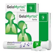Produktabbildung: GeloMyrtol forte+GeloRevoice 2X20+1 St