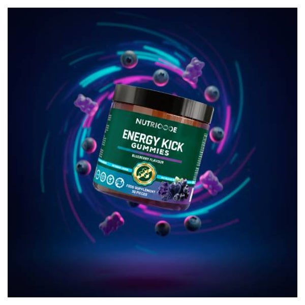 Energy Kick Gummies 120 g NUTRICODE OHNE ZUCKERZUSATZ 120 g
