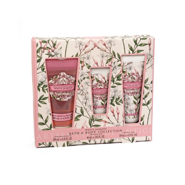 Geschenkset White Jasmine – Bath & Body Collection 390 ml