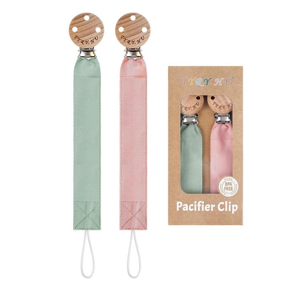 Scherkette aus Baumwolle und Holz mit Clips 1 St