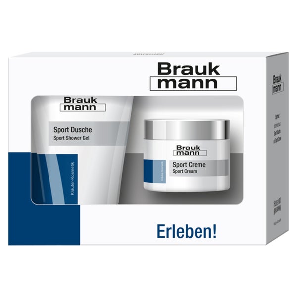 BraukMANN Sport Set = Creme 50 ml + Dusche 120 ml