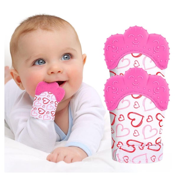 Baby Beißhandschuhe BPA Frei Zahnen Spielzeug 0 6 1 St