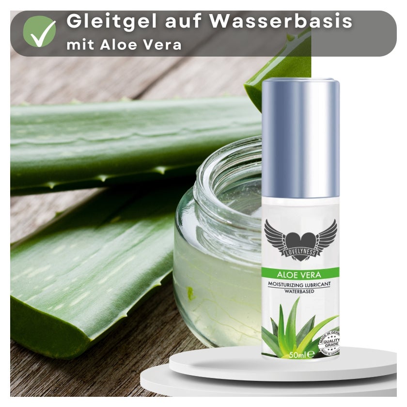 aloe vera gel als gleitgel Lovelyness - Aloe Vera Gleitgel - auf Wasserbasis online kaufen
