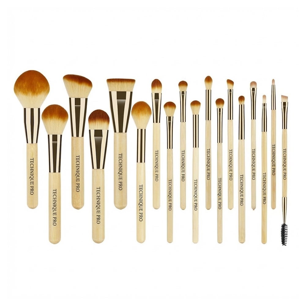 Technique PRO Golden Bamboo Makeup Pinselset 1 St