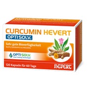 Produktabbildung: Curcumin Hevert Optisolv Kapseln 120 St