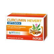 Produktabbildung: Curcumin Hevert Optisolv Kapseln 120 St