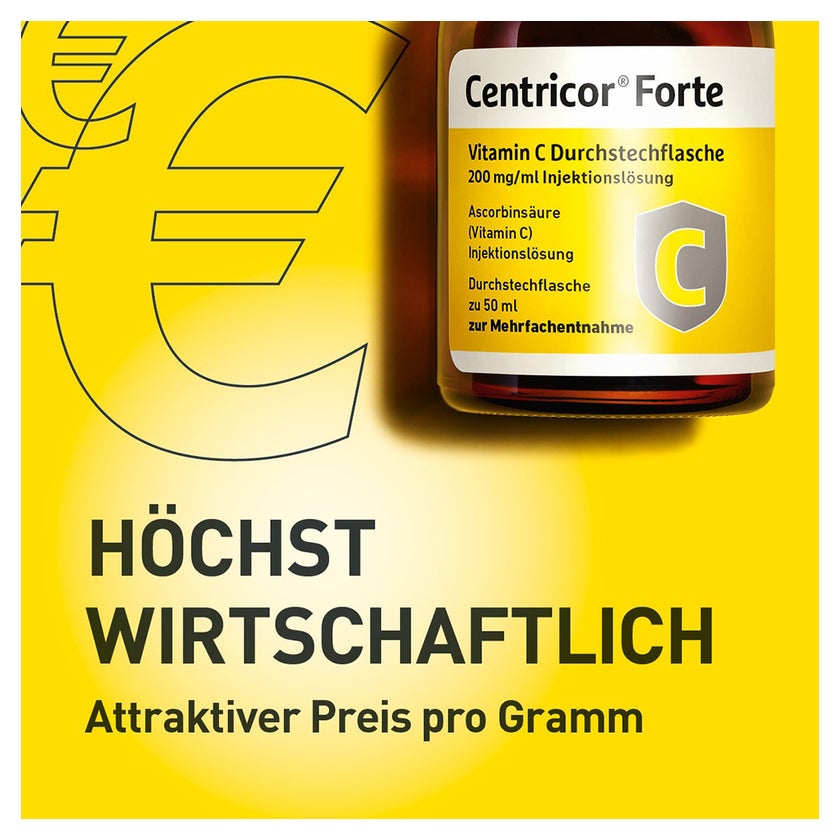Centricor Forte Vitamin C Dstfl.200mg/ml Inj 1X50 ml online kaufen ...