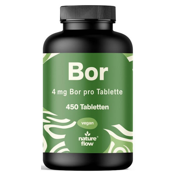 Bor 4mg - 450 Tabletten - Nature Flow 450 St