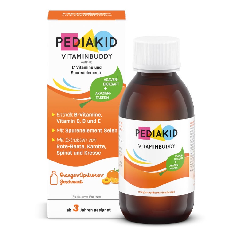 Pediakid Vitaminbuddy Sirup Oran.-aprikosengeschm. 125 ml