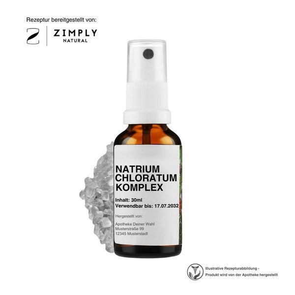 Zimply Natural NATRIUM CHLORATUM KOMPLEX - Pflanzbasierte Rezeptur 30 ml