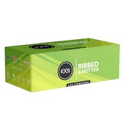 «Ribbed & Dotted» Kondome - 144er Pack, gerippt und genoppt (144 Kondome) 144 St