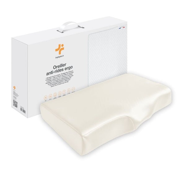 INPHYSIO Faltenhemmendes Kissen ERGO mit Seidenbezug 1 St